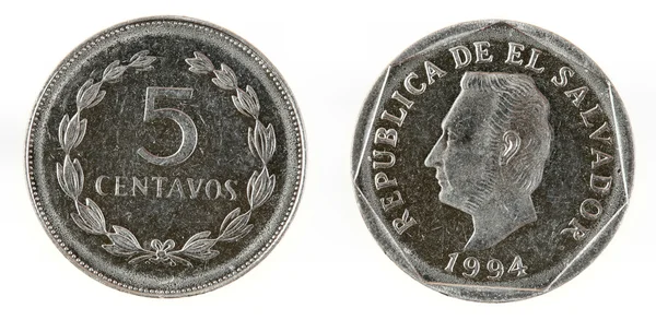 Moneda de El Salvador —  Fotos de Stock