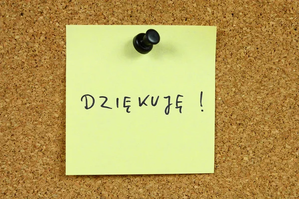 Polish language — Stock Photo, Image