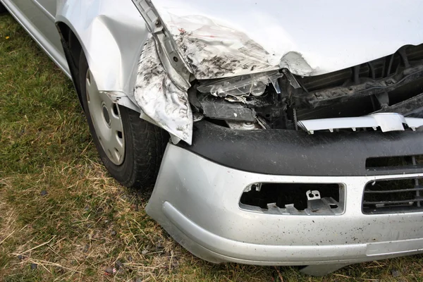 Crashed car — Stock Photo, Image