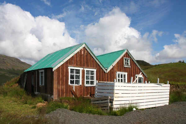 Islandia casa — Foto de Stock