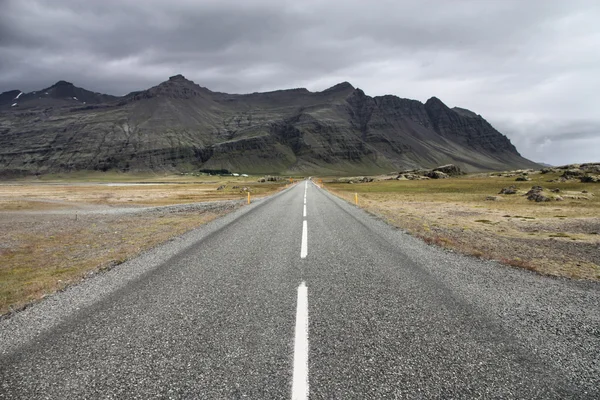 Δρόμος στην Ισλανδία — Φωτογραφία Αρχείου