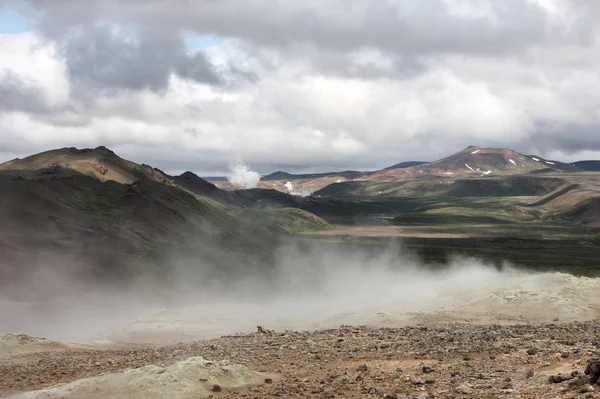 火山地域 — ストック写真