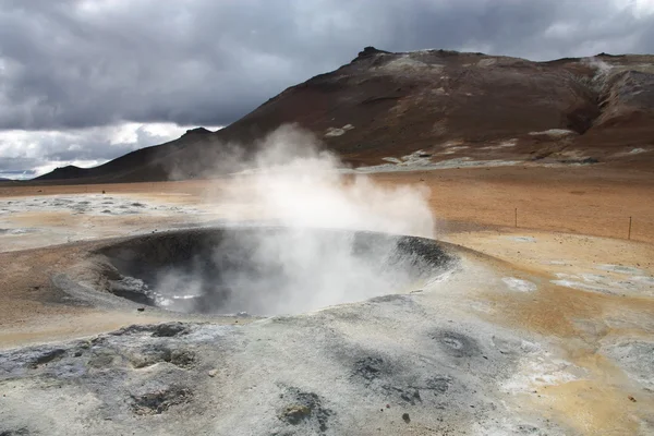 Jeotermal faaliyet — Stok fotoğraf