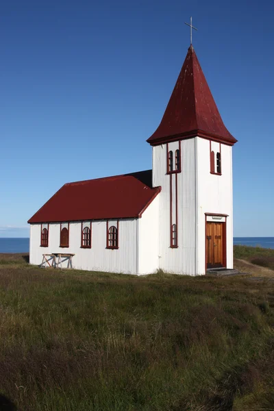 Igreja branca — Fotografia de Stock