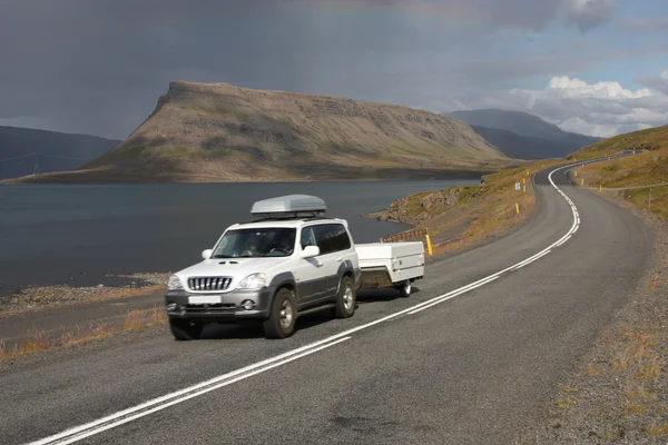 Rijden in IJsland — Stockfoto