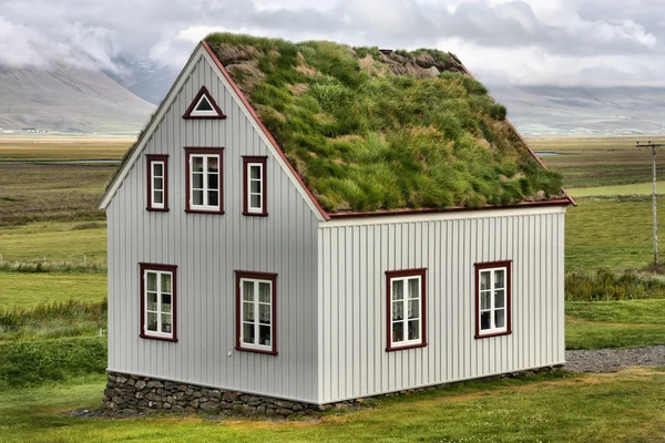 Islandia dom — Zdjęcie stockowe