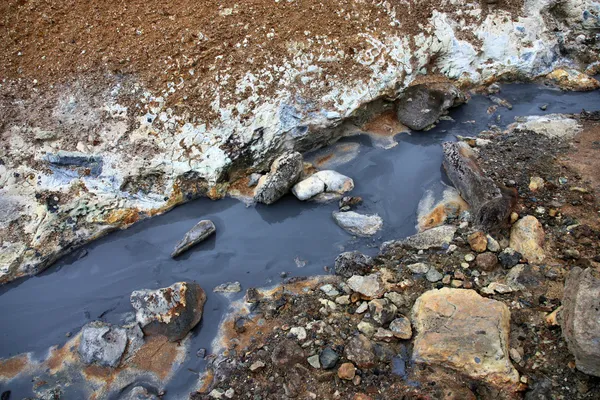 Muddy thermal spring — Stock Photo, Image