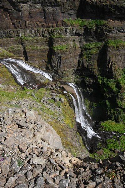 Islandu vodopád — Stock fotografie