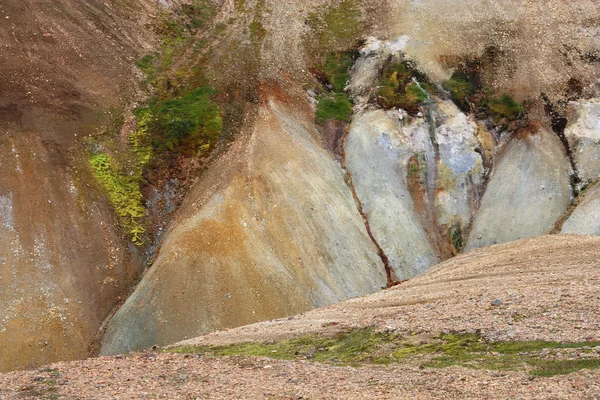 Islanda rocce vulcaniche — Foto Stock