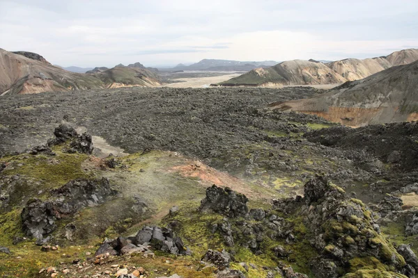 溶岩のフィールド — ストック写真