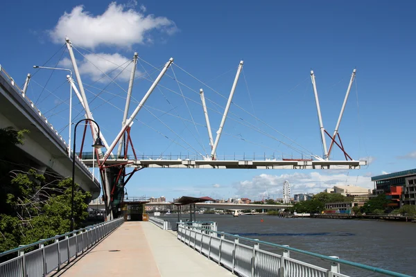 Budowa mostu w Brisbane — Zdjęcie stockowe