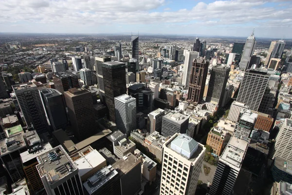 Città moderna Melbourne — Foto Stock