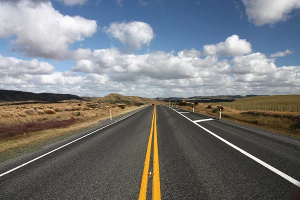 Nova Zelândia estrada — Fotografia de Stock
