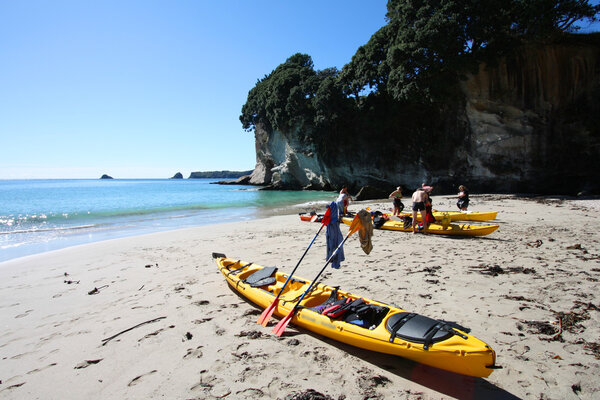 Sea kayaking