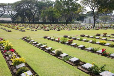 War cemetery clipart