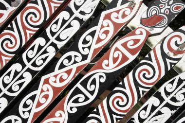 Maori ornament clipart