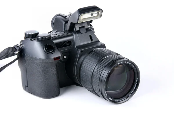 Câmera SLR digital profissional — Fotografia de Stock