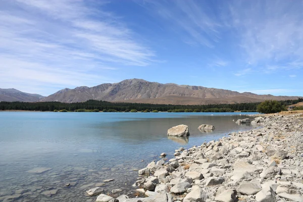 Jezioro Tekapo — Zdjęcie stockowe
