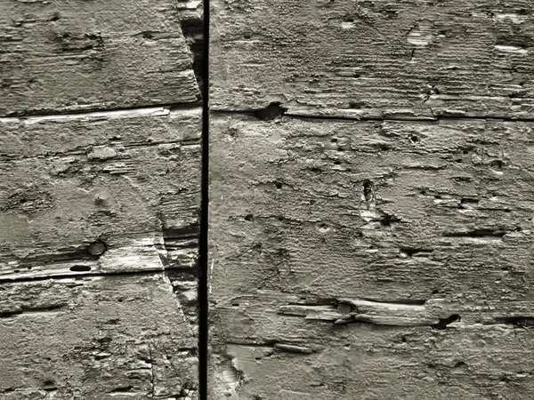 Old Black White Wood Rough Surface Nice Background Pattern Cracks — Stock Photo, Image
