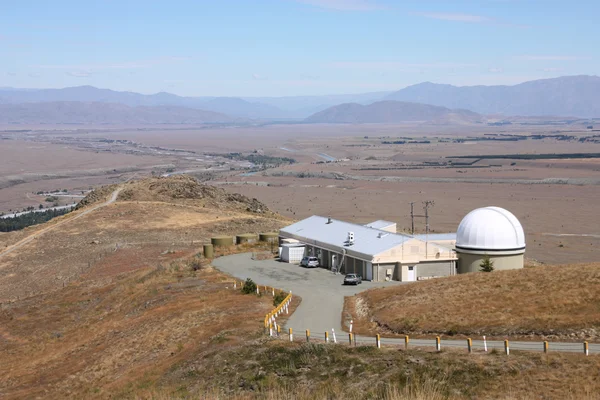 Nueva Zelanda Arquitectura Moderna Observatorio Astronómico John Cerca Del Lago — Foto de Stock