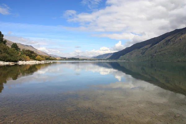 Nuova Zelanda Lago Wakatipu Bellissima Destinazione Turistica Nella Regione Otago — Foto Stock