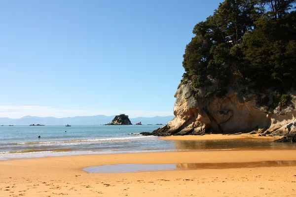 Playa en Nueva Zelanda — Foto de Stock
