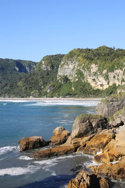 Nowa Zelandia west coast — Zdjęcie stockowe
