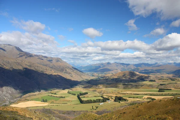 在新西兰的奥塔哥地区的山景 — 图库照片