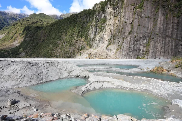 Ghiacciaio Fox Nel Westland National Park Sulla Costa Occidentale Dell — Foto Stock