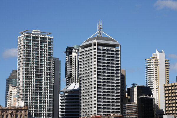 Brisbane, Queensland. Beautiful city skyline - modern architecture.