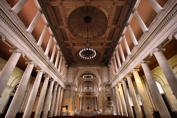 Catedral Católica Romana Santíssimo Sacramento Interior Christchurch Cantuária Nova Zelândia — Fotografia de Stock