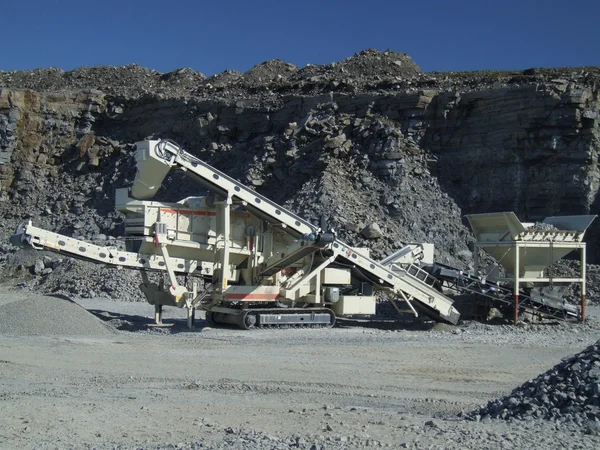 Heavy Duty Equipment Quarry Scandinavia — Stock Photo, Image