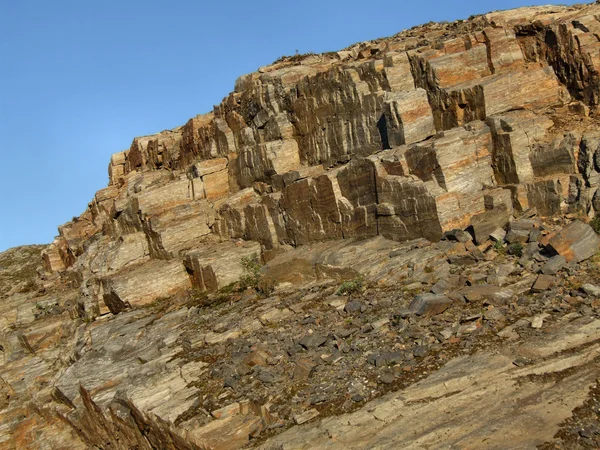Камни Северной Норвегии Суровый Ландшафт — стоковое фото