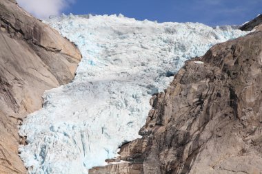 Glacier in Norway clipart