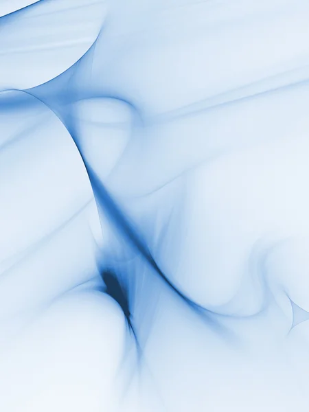 蓝色软波 — 图库照片