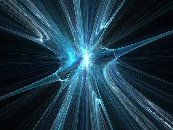 Abstrakter Fraktaler Hintergrund Computergenerierte Grafiken Massive Weltraumexplosion — Stockfoto