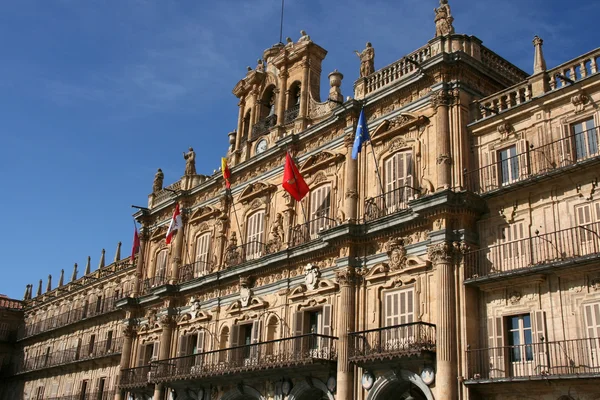Plaza Mayor Plaza Principal Salamanca Castilla León España — Foto de Stock
