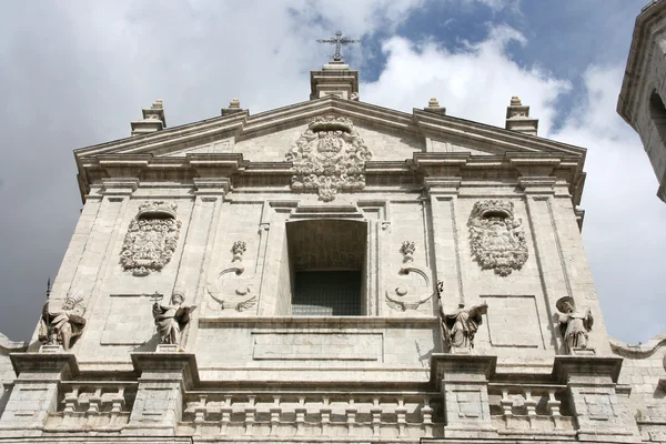 Valladolid Spanya Katedralde Hıristiyan Din Güzel Simgesel Yapı — Stok fotoğraf