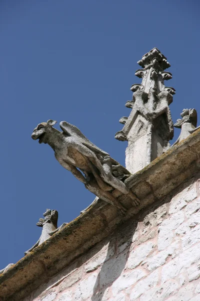Άγαλμα Διακόσμηση Του Casa Del Cordon Ορόσημο Του Burgos Ισπανία — Φωτογραφία Αρχείου