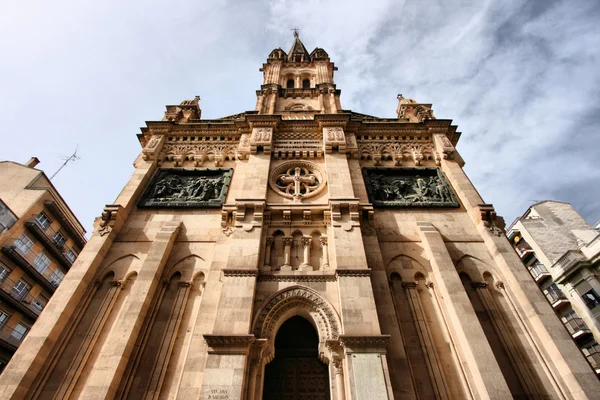 Turm Der San Juan Sahagun Kirche Salamanca Spanien — Stockfoto
