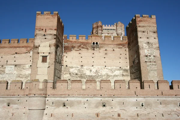 Παλιό Κάστρο Στην Medina Del Campo Castille Ισπανία Castillo Mota — Φωτογραφία Αρχείου