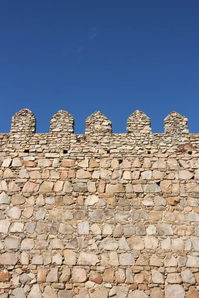 Berühmte Mittelalterliche Stadtmauern Avila Kastilien Spanien — Stockfoto