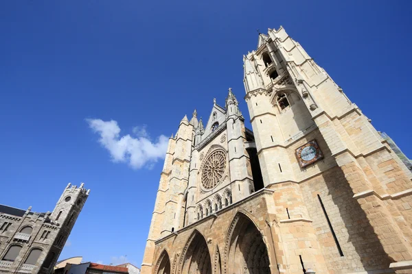 Leon cathedral — Stock Photo, Image
