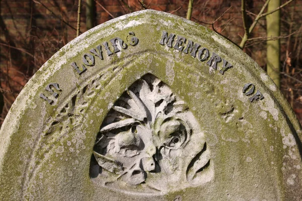 Old gravestone — Stock Photo, Image