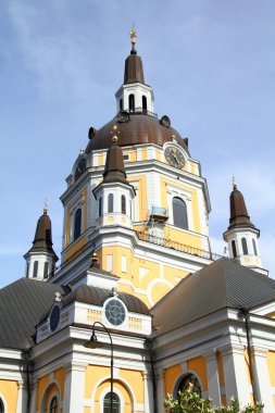 Stockholm, İsveç. Kilise, catherine (katarina kyrkja) sodermalm Adası'nda.