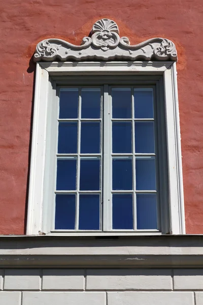 Stockholm Sveç Bahriye Evin Skeppsholmen Adada Dekoratif Penceresi — Stok fotoğraf