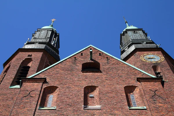 Стокгольм Швеция Хогалидская Церковь Hogalidskyrd Острове Содермальм — стоковое фото