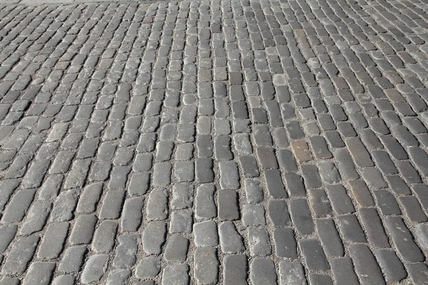 斯德哥尔摩 鹅卵石背景纹理 鹅卵石铺就的广场在格姆拉斯坦 — 图库照片