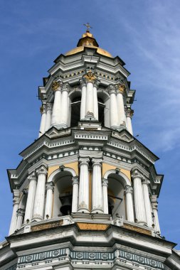 büyük lavra belltower ya da Kiev (Kiev), Ukrayna'nın başkenti kiev pechersk lavra eski mağara Manastırı büyük çan kulesi