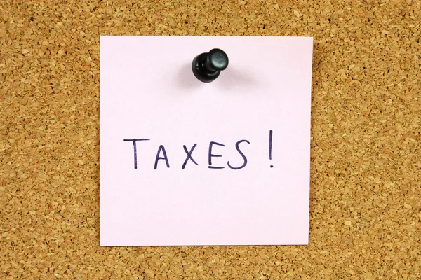 Impostos — Fotografia de Stock